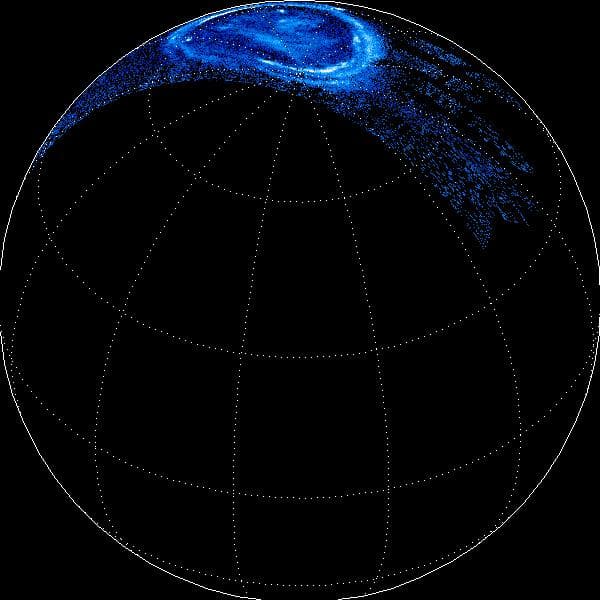 NASA image: Jupiter's Northern Lights