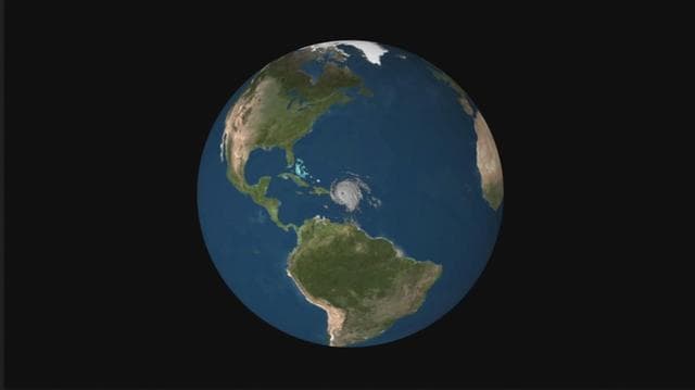 NASA image: Powerful Hurricane Irma Seen in 3D by NASA's CloudSat