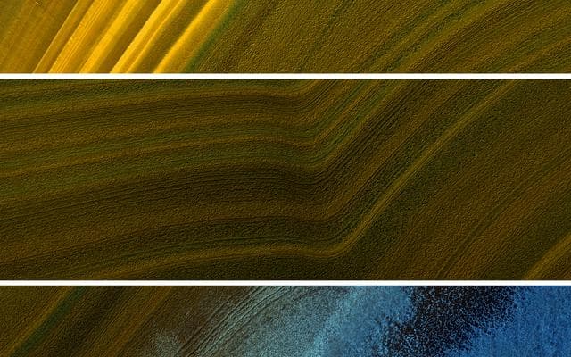 NASA image: North Polar Layers: Streaking and Unconformity