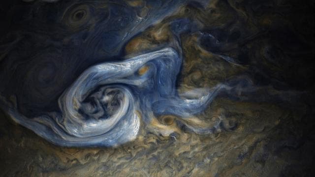 NASA image: Jovian Tempest