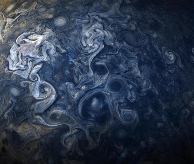 NASA image: Jupiter Blues