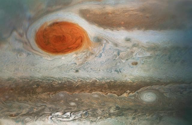 NASA image: Jupiter's Great Red Spot, Spotted