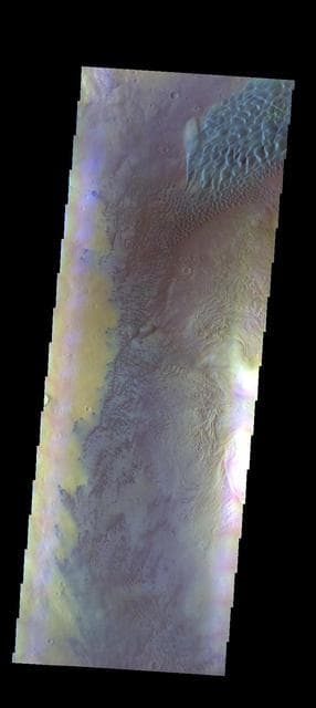 NASA image: Investigating Mars: Moreux Crater