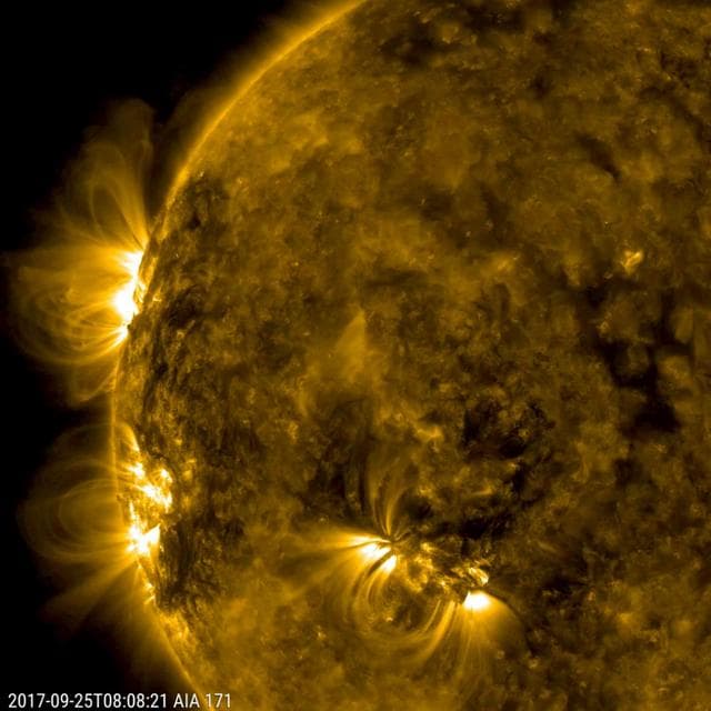 NASA image: Trio of Tempests