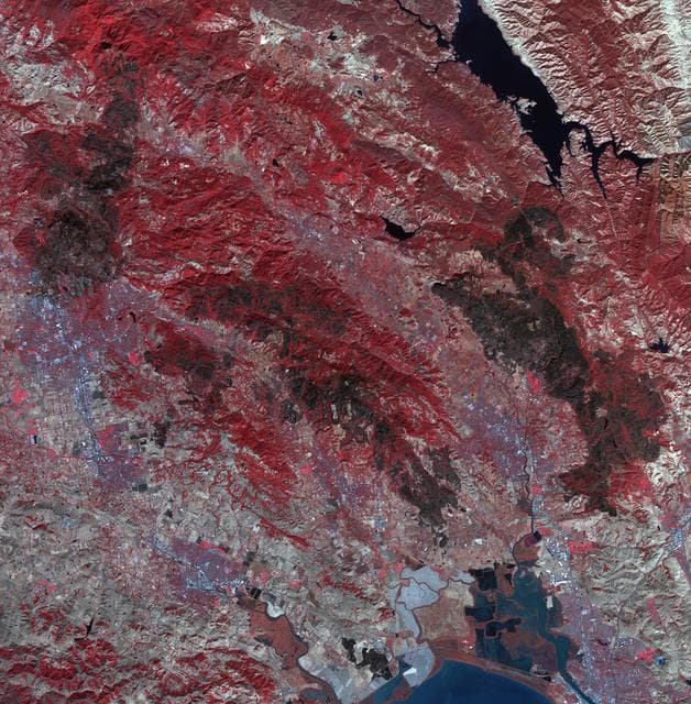 NASA image: Impact of Northern California Fires Seen in New NASA Satellite Image