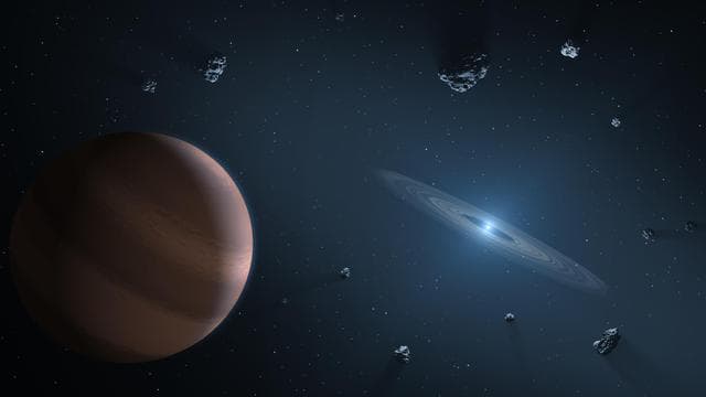 NASA image: Polluted White Dwarf (Artist's Concept)