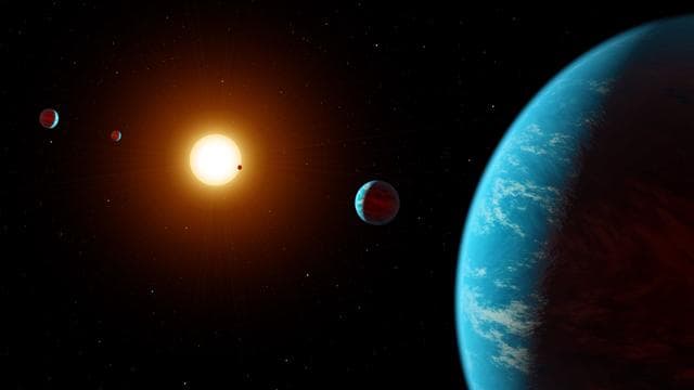 NASA image: Kepler K2-138 System (Artist's Concept)