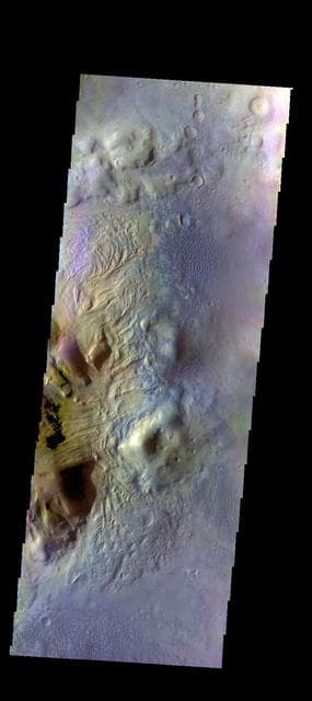 NASA image: Investigating Mars: Moreux Crater
