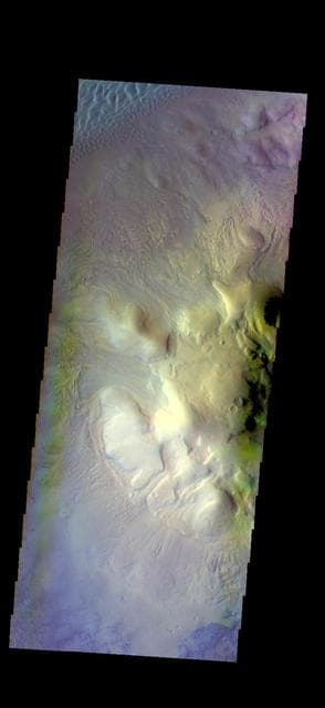NASA image: Investigating Mars: Moreux Crater