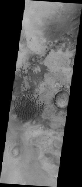 NASA image: Investigating Mars: Kaiser Crater Dunes