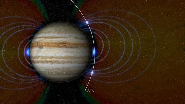 NASA image: New Radiation Zones on Jupiter
