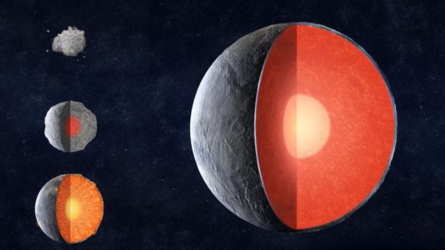 NASA image: A Rocky Planet Forms
