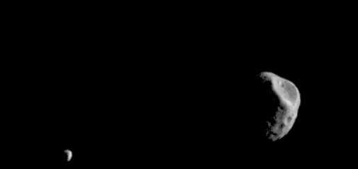 NASA image: Mars Odyssey Observes Martian Moons