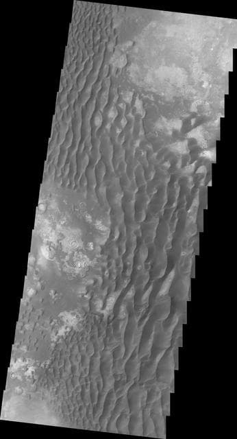 NASA image: Investigating Mars: Kaiser Crater Dunes