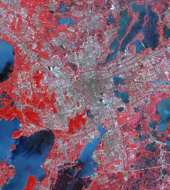 NASA image: Suzhou, Jingsu, China