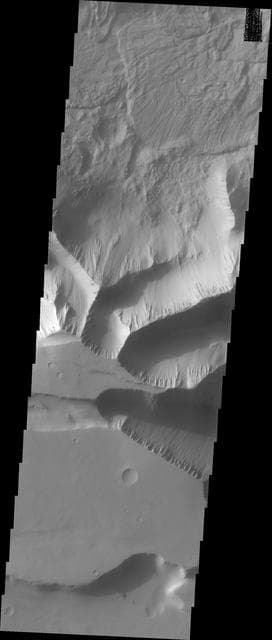 NASA image: Investigating Mars: Tithonium Chasma