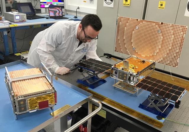 NASA image: Both MarCO Spacecraft