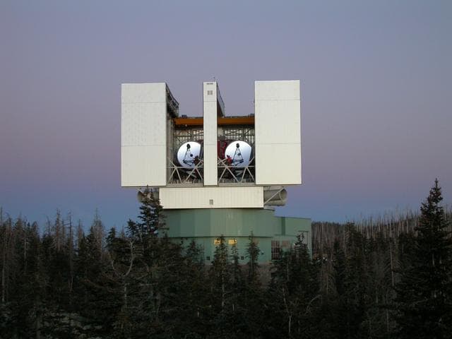 NASA image: Large Binocular Telescope Interferometer (LBTI)