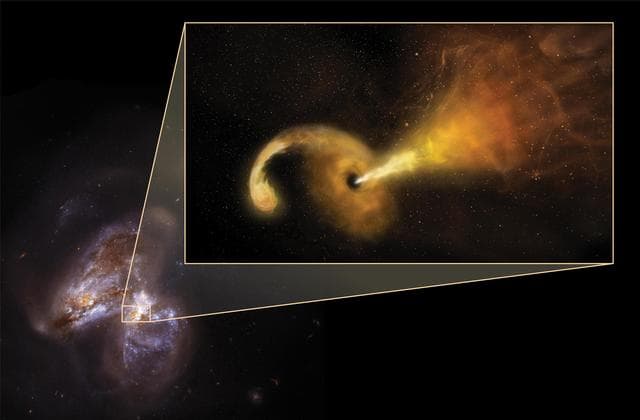 NASA image: A Tidal Disruption Event in Arp299B