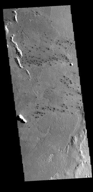 NASA image: Small Craters