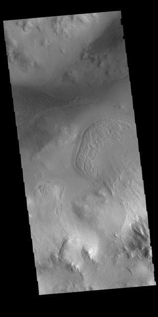 NASA image: Lyot Crater