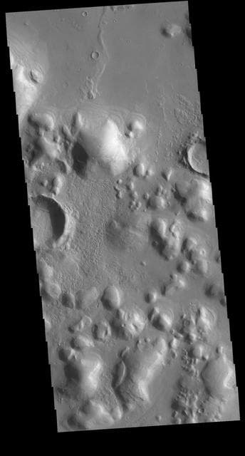 NASA image: Arcadia Planitia Hills