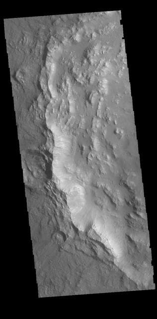 NASA image: Bamberg Crater