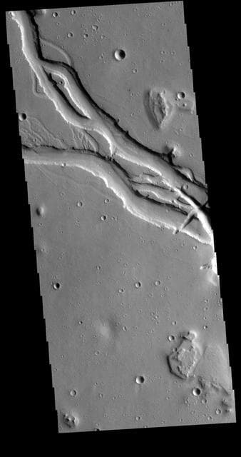 NASA image: Hebrus Valles