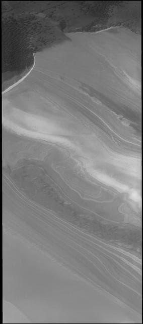 NASA image: North Polar Layers