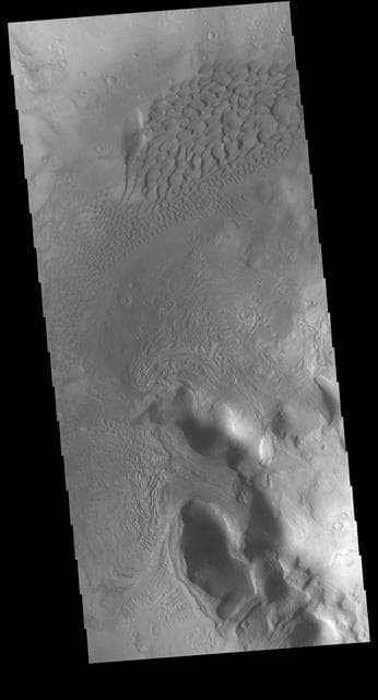 NASA image: Moreux Crater Dunes
