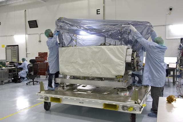 NASA image: ECOSTRESS Unbagging