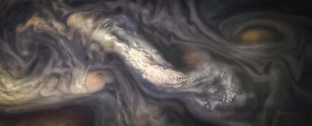 NASA image: High-Altitude Jovian Clouds