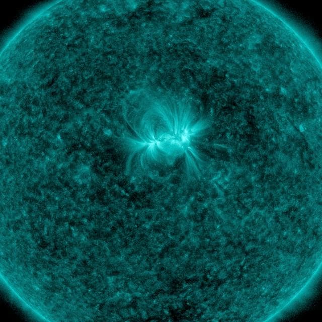 NASA image: Tangled Up in Blue