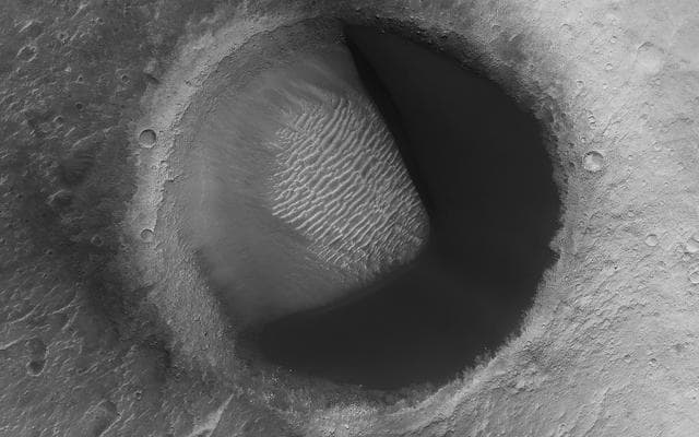NASA image: Barchan Pac-Man