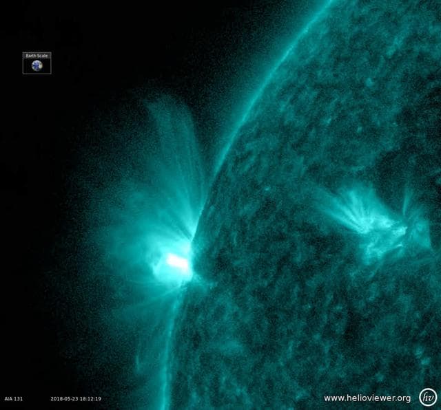 New Active Region Sputtering with Small Flares