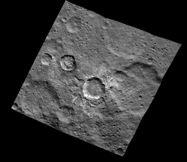 NASA image: Juling Crater