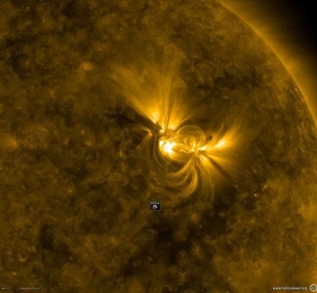 NASA image: Dynamic Looping Action