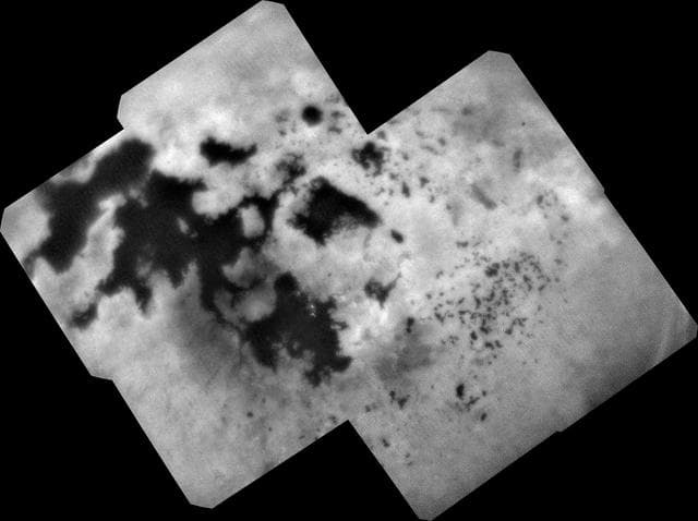 NASA image: Titan Lakes