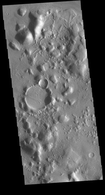 NASA image: Arcadia Plainitia Hills