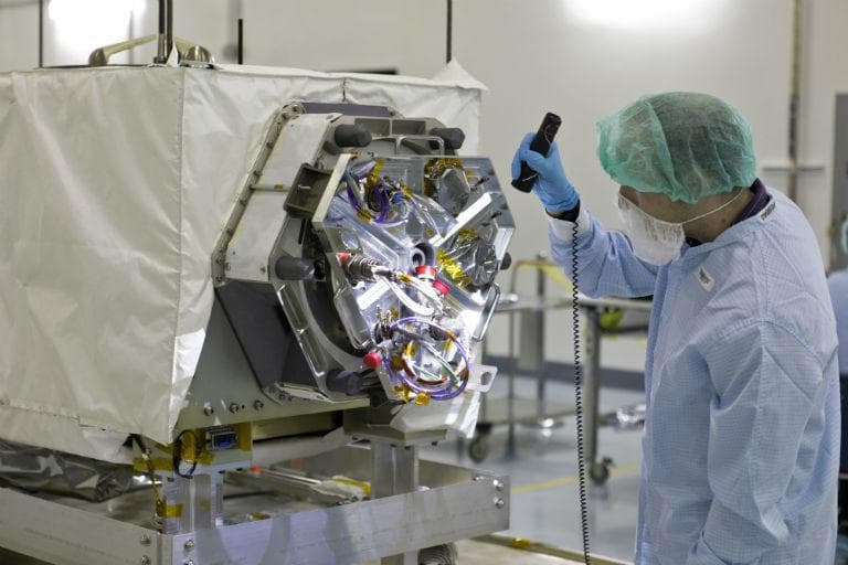 NASA image: NASA's New 'Plant Thermometer' Undergoes Inspection