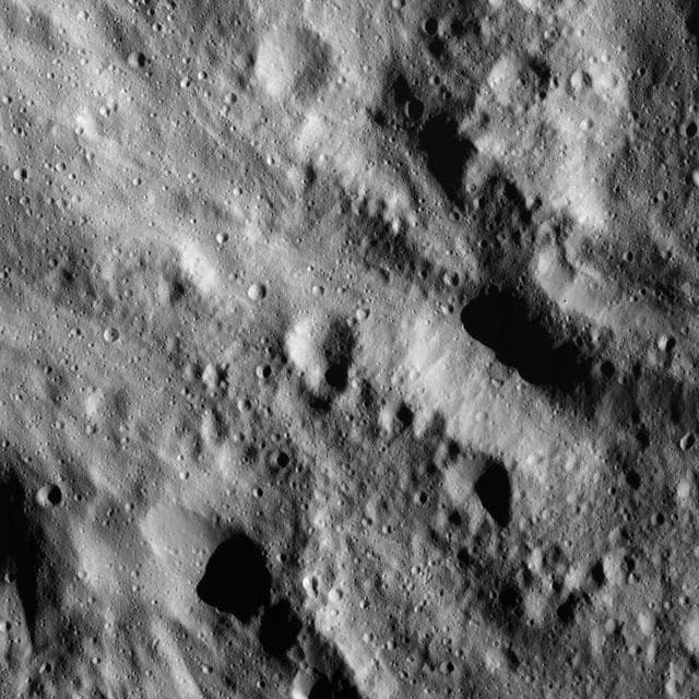 NASA image: Smooth Material on Ceres