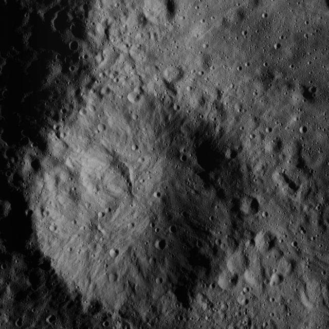 NASA image: Small Crater North of Datan Crater