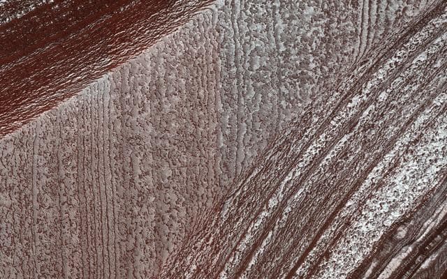 NASA image: Lingering Frost