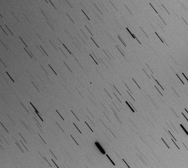 NASA image: Optical Composite Image of Asteroid 2017 YE5
