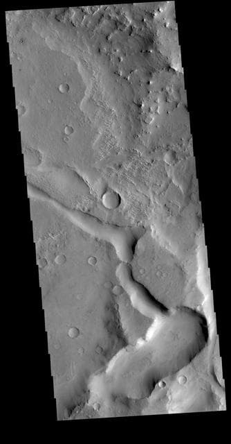 NASA image: Terra Sabaea Channel