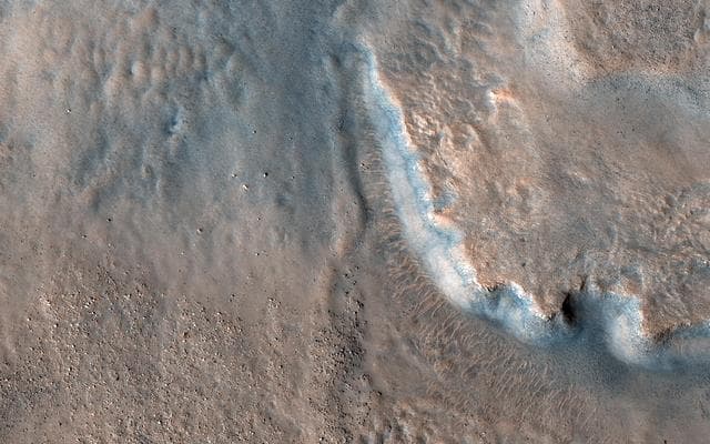 NASA image: Fans and Valleys