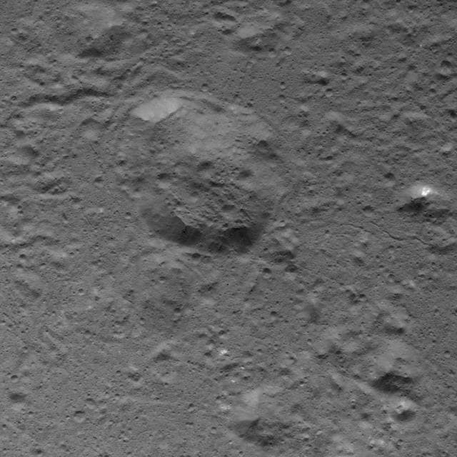 NASA image: Dome in Occator Crater