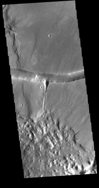 NASA image: Sacra Fossae
