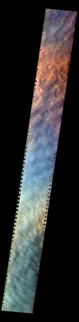 NASA image: Storm Clouds - False Color
