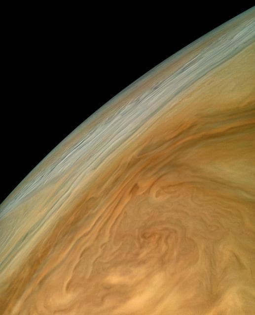 NASA image: Jupiter's North Equatorial Belt